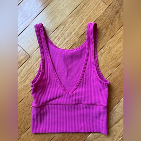 Lululemon Power Pivot Tank Ribbed - Picture 2 of 3